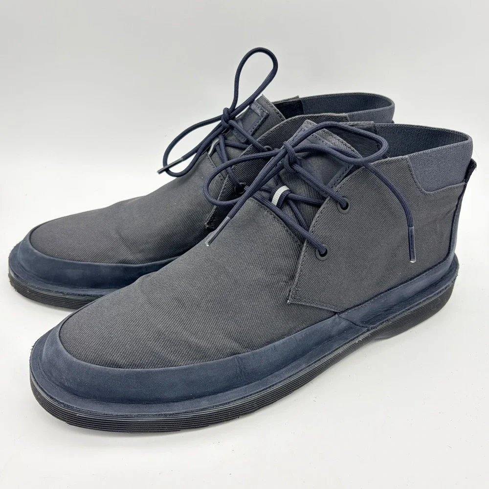 Camper Morrys Mens Navy Blue Textile Leather Chukka Boots EU‎ 43 US 10 Techwear